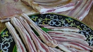 Как коптить бараньи рёбрышки. Домашнее копчение.