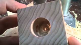 Impossible pinball in a wooden cube DANGER EXTREMELY UNSAFE