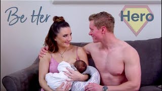 Hey New Dad - Be Her Hero With Milk Boss Infant Feeding Support Pillow!