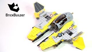 Lego Star Wars 75038 Jedi Interceptor Build and review