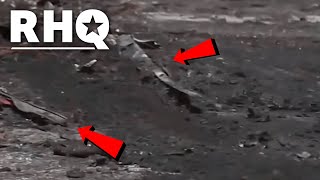 Charred Remains Left After Domestic Terrorist Attacks Federal Building