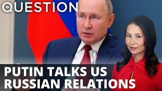 Putin talks COVID, US relations in annual address