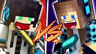 ПАРНИ против ДЕВУШЕК ! Minecraft ПАРКУР БИТВА | Майнкрафт ПРОХОЖДЕНИЕ КАРТЫ с ДЕВУШКОЙ