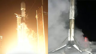 SpaceX Starlink 54 launch & Falcon 9 first stage landing, 10 August 2022