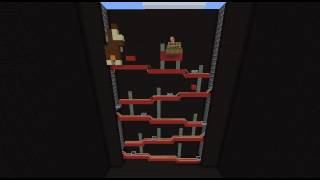 Donkey Kong in Minecraft