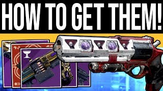 Destiny 2 | How to Get NEW Menagerie Weapons! Rune Combinations, Armor Drops & DLC Loot Guide!