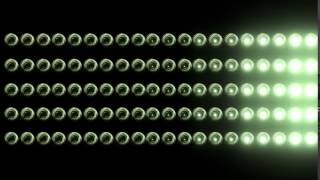 Flashing Light Wall With Bulbs free HD vfx footage