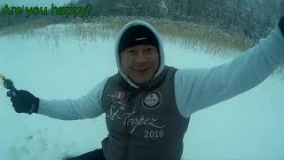 Русская рыбалка с Голландцем! Russian fishing with the Dutch guy! Зимняя рыбалка!
