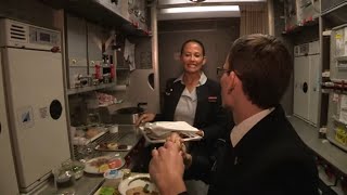 First Class Champagne Self-service gone wrong