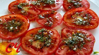 Помидоры в Медово-Чесночной Заливке. Супер Закуска к Мясу!!! /Tomatoes in Honey-Garlic Pouring