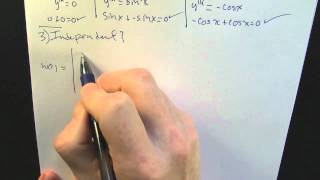 Fundamental Solution Set for Linear DE's