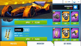 Asphalt 8, 2018 McLaren X2, Upgrading & testing PRO, Rank 1816