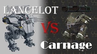 Lancelot VS Carnage - [War Robots]