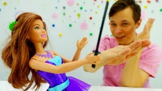 Что случилось с куклой Барби? Игры с Фёдором.