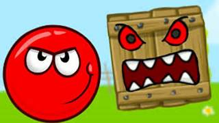 Игра Красный шар Game Red Ball #9 Последний 60 уровень