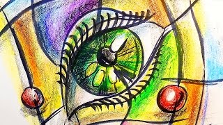 Как нарисовать Глаз | Урок рисования для детей | Развивающее видео