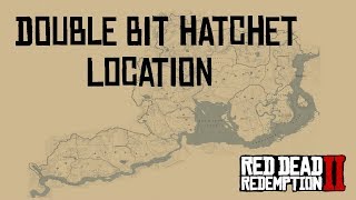 Red Dead Redemption 2 - Double Bit Hatchet Map Location (RDR2 Story Mode).