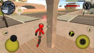 Siendo policía stickman rope hero