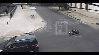 2018-03-27 Accidente Moto en Rosario