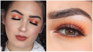 ORANGE HALO EYESHADOW | MAKEUPARTISTFADIM