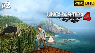 Uncharted 4 Remastered PC Gameplay Walkthrough Part 2 FULL GAME [4K UHD 60FPS]