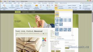Создание шаблона Joomla в Artisteer