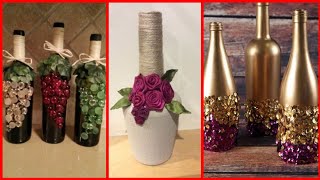 Beautiful recycle bottle craft ideas