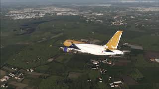 GULF AIR A320 Crash South of Frankfurt  ++ Aerofly FS 2