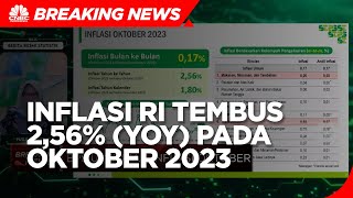BPS Catat Inflasi Oktober 2023 Sebesar 2,56% (yoy)
