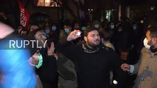 Iran: Dozens burn US, Israeli flags in Tehran on Soleimani death anniversary