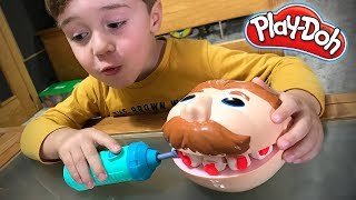 PLAY-DOH DENTISTA!! Massinha de Modelar Playdough de Brinquedo - Playset Toys for Kids