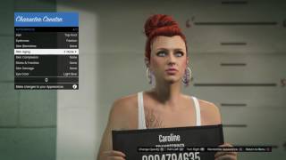 Gta online hot female character creation 4