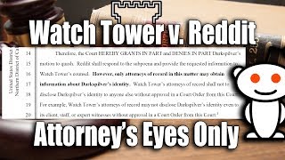Judge Kneecaps Watch Tower Subpoena to Reddit