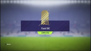 Fifa 18 Flash SBC 1:30AM-3:30AM Est