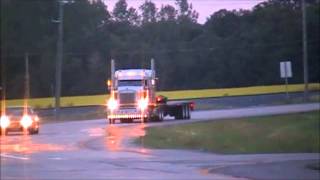 kenworth w900l 3406E kitty cat straightpiped 7 inch Loud rolling home