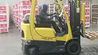 Crazy Fast + Wild Forklift Drivers Loading my 18 Wheeler | Red Viking Trucker