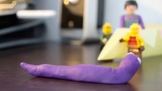 Moja pierwsza animacja poklatkowa pt.: "Marzenie Robaczka"