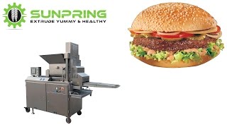 Hamburger patty maker machine manufacturer | SunPring®