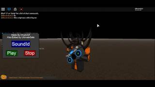 Roblox |Boombox Ear blasters Spotlight|