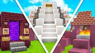 15 EASY TO BUILD REDSTONE CREATIONS THAT BLOW YOUR MIND!