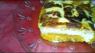 بطاطا حلوة بالبشاميل / قرع عسلي بالبشاميل