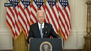 LIVE: Biden holds press conference amid Taliban takeover of Afghanistan
