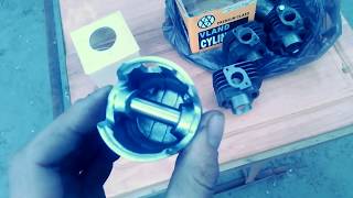 Обзор поршневой Yamaha jog 3 kj фирмы Vland и других
