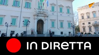 Le consultazioni del presidente della Repubblica Sergio Mattarella con le forze politiche