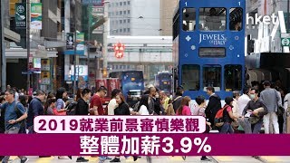【2019經濟前瞻】2019就業前景審慎樂觀 整體加薪3.9%（2019年1月3日）