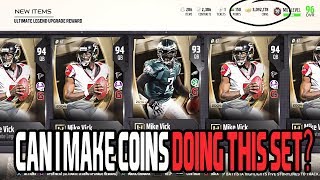 CAN I MAKE COINS DOING THIS SET?? CRAZY | MADDEN 18 PACK OPENING