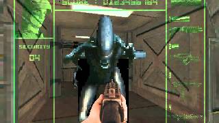 PRETTY EERIE - Alien vs. Predator (Atari Jaguar) - Marine Gameplay