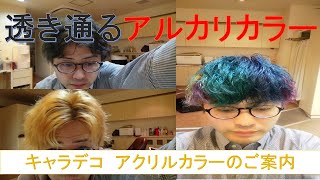 【新商品】マニキュア、カラートリートメントいらず！？アルカリカラーなのにどエライ発色。中野製薬の新商品試したらとんでもないことに。。。