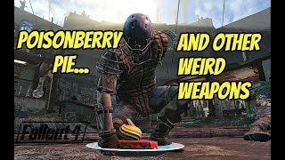 Poisonberry Pie & Other Weird Weapons In.... Avoid the Crazy Chicken Underground  |A Fallout 4 Mod |