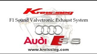 アウディ S8 エキゾースト マフラー サウンド 総集編 (クライスジーク)